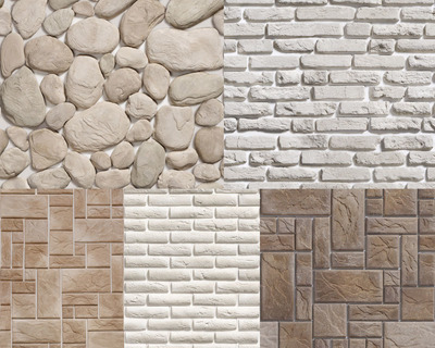 石頭與磁磚背景圖案